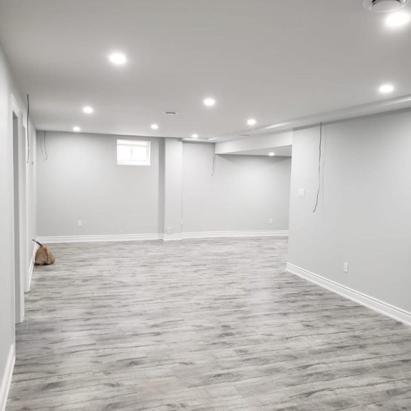 Bradford Reno - Full View of Living Area in Basement