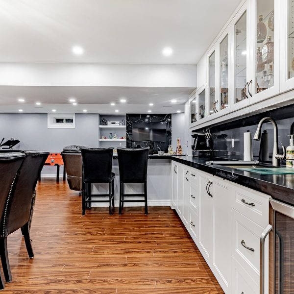Kleinburg Kitchen Renovation - View with Chairs